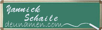 Yannick Schaile Visitenkarte